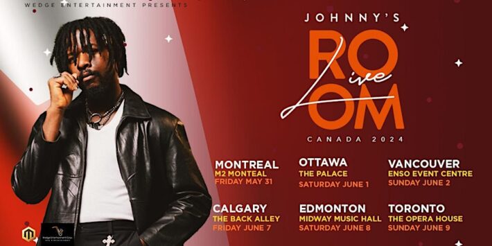 Johnny Drille’s Room Live in canada